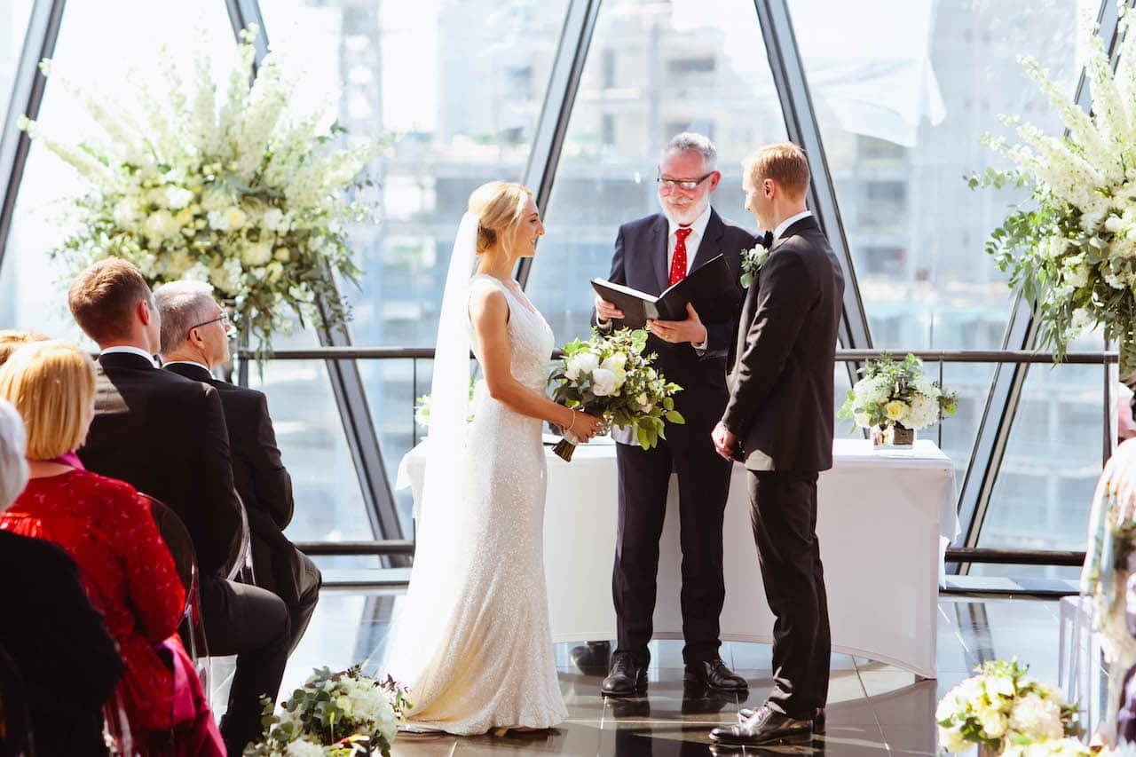 Gherkin Wedding Flowers
