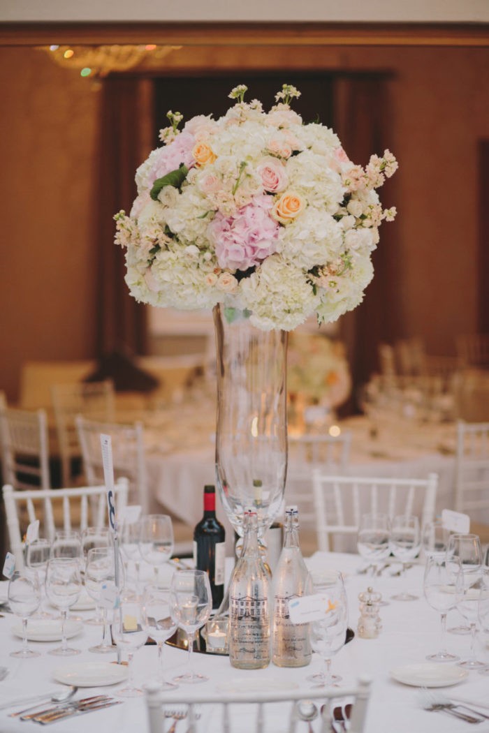 Tall Table Centres - Rachel Morgan Flowers