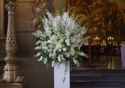 Painted Hall Pedestal