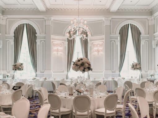 Cleo & Brett’s Wedding Flowers at Corinthia London