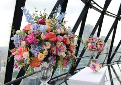Gherkin Vase Displays