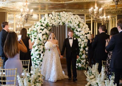 Safia and Nil's Wedding Flowers at Hotel Café Royal