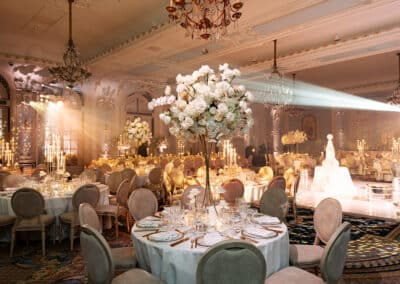 The Savoy, Lancaster Ballroom Wedding Flowers
